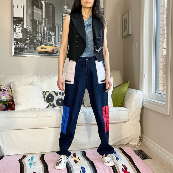 Boy London colour block denim jeans - Picture 3 of 16